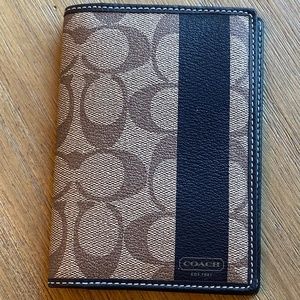 Coach Passport Holder Travel Wallet
